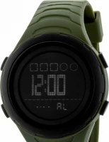 Наручные часы skmei 1674agbk army green/black(abs ring)