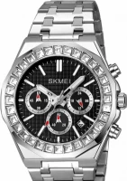Наручные часы skmei 2380sibk silver/black