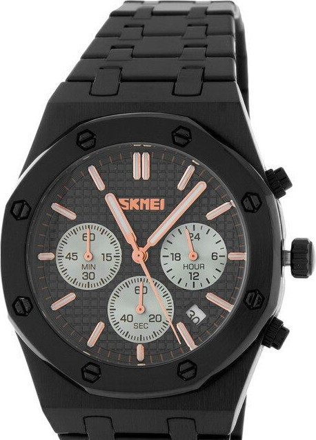 Наручные часы skmei 9296bkbk black/black