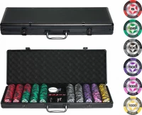 Набор для покера Black Stars на 500 фишек