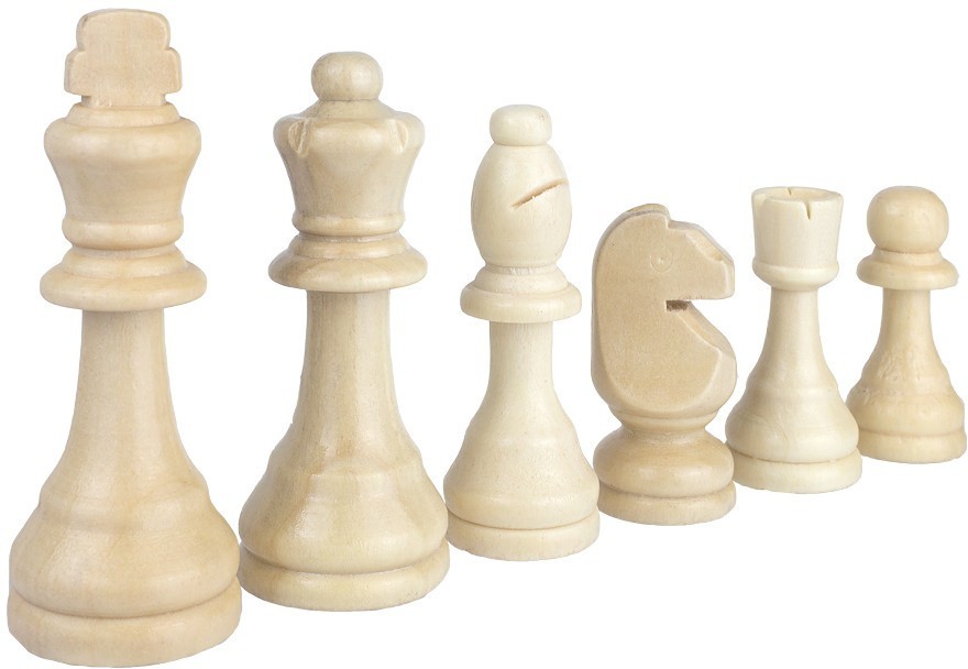 Шахматные фигуры деревянные с подложкой Partida 8,9 см