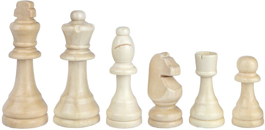 Шахматные фигуры деревянные с подложкой Partida 8,9 см