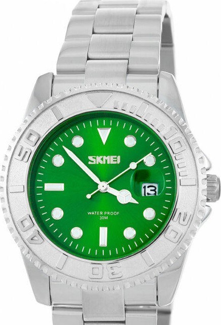 Наручные часы skmei 9295sign silver/green