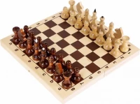 Шахматы &quot;Кировские&quot; малые (Россия, дерево, 29х29х5 см)