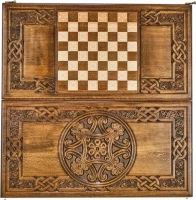 Нарды резные &quot;Армянский узор 7&quot; 60, Haleyan