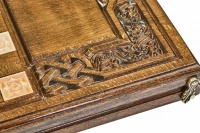 Нарды резные &quot;Армянский узор 7&quot; 60, Haleyan