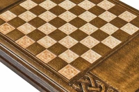 Нарды резные &quot;Армянский узор 7&quot; 60, Haleyan