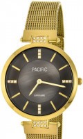 Наручные часы pacific x6184-03 корп-золот циф-чер сетка