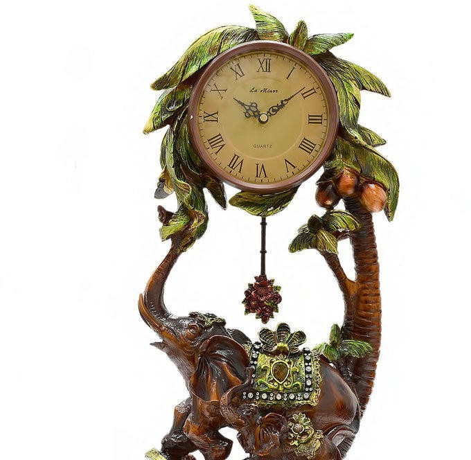 Настольные часы la minor 1352m статуэтка