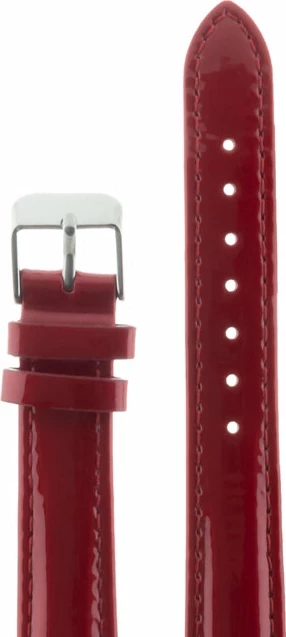 Ремешки maknamara 16 мм красн лак сер заст mp-16081