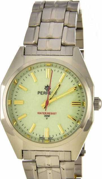 Наручные часы perfect p186-6 корп-хр циф-свет. жел. оф