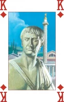 Карты "Ancient Rome Playing Cards" Lo Scarabeo / Древний Рим, Игральные карты