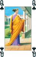 Карты "Ancient Rome Playing Cards" Lo Scarabeo / Древний Рим, Игральные карты