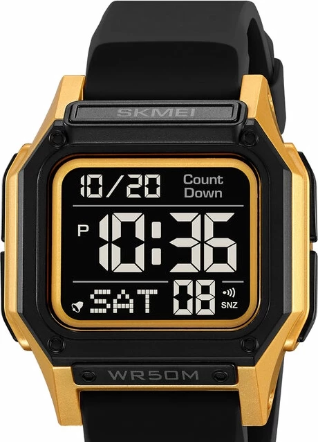 Наручные часы skmei 2537bkgd black/ gold