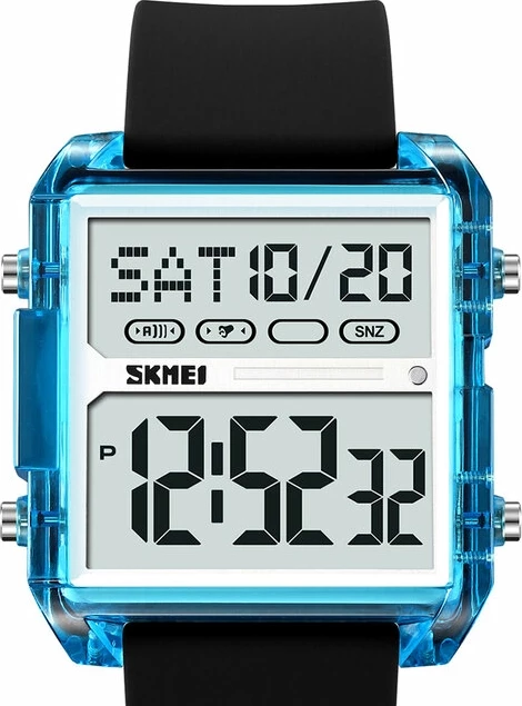 Наручные часы skmei 2246bu blue-transparent
