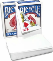 Карты &quot;Bicycle Blank Back Standard Face blue&quot; / рубашка пустая, лицо стандарт