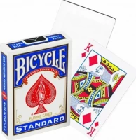 Карты &quot;Bicycle Blank Back Standard Face blue&quot; / рубашка пустая, лицо стандарт