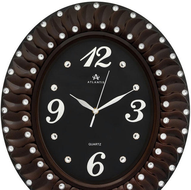 Настенные часы atlantis tld-35140 brown
