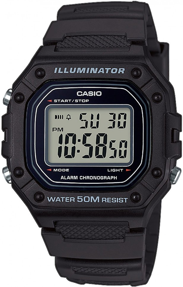 Наручные часы casio   w-218h-1a