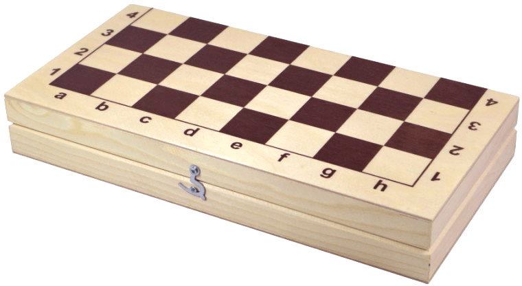 Шахматы "Кировские" большие (Россия, дерево, 43х21.5х6 см)