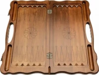 Нарды резные &quot;Всадник&quot; с ручкой, Haleyan