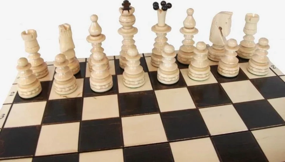 Шахматы "Рождественские-2" 48 см, Madon (деревянные, Польша)