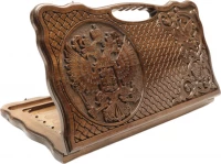 Нарды резные &quot;Герб РФ&quot;, Haleyan