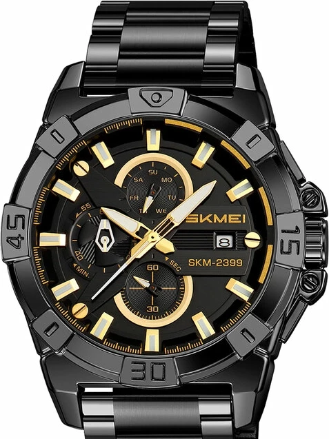 Наручные часы skmei 2399bkgd black/gold