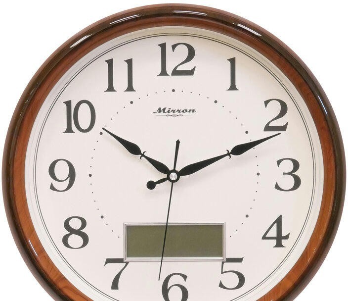 Настенные часы mirron p2826А ЖК ДК2Б