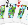 Карты "1546 Elite Plastic Poker Size Jumbo Index gold Single deck"