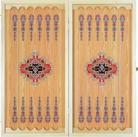 Нарды + Шашки Сирия Шейхи малые (Россия, дерево, 40 см), Partida