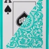 Карты "1546 Elite Plastic Poker Size Jumbo Index green Single deck"