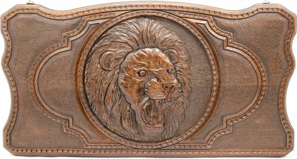 Нарды резные "Лев 2", Simonyan