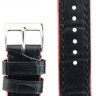 Ремешки mario notti s-06, 20 р-р, nero+red