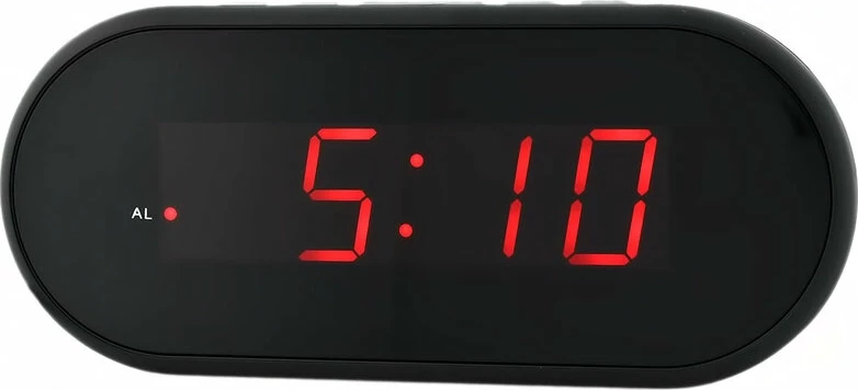 Сетевые часы vst712-1 220В крас.цифры+usb кабель (без адаптера)