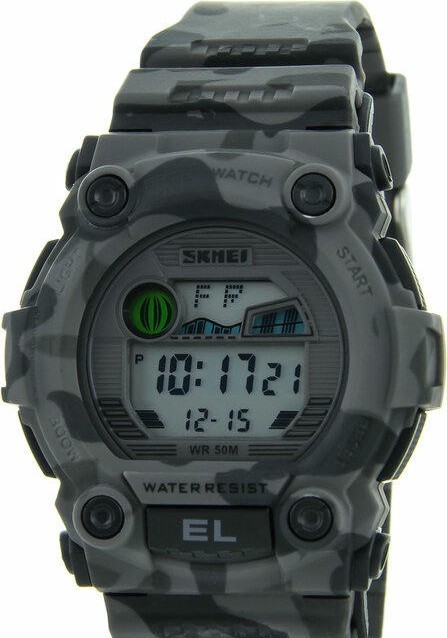 Skmei 1635CMGY gray camouflage