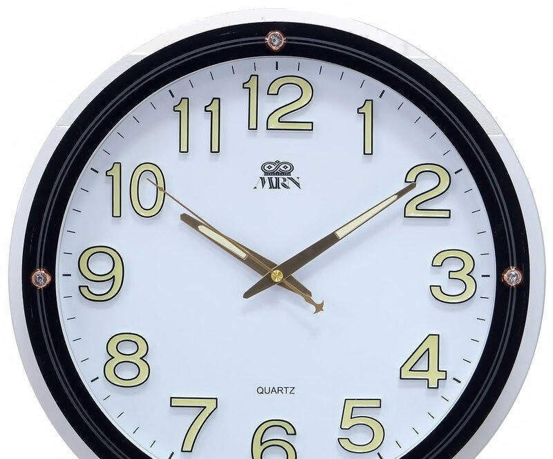 Настенные часы mirron p2769bm ЧБ