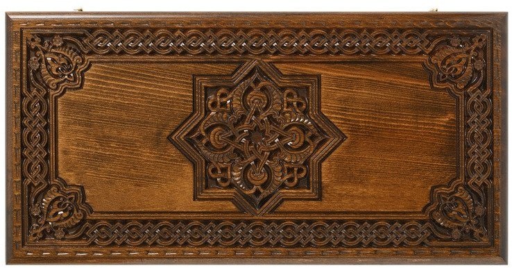 Нарды резные "Восемь Дверей Рая", Mirzoyan