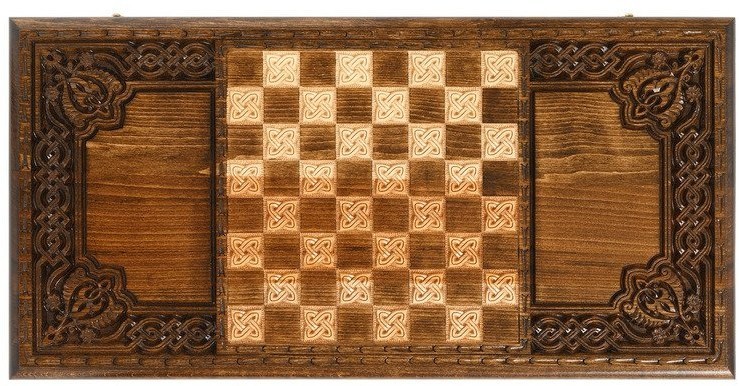 Нарды резные "Восемь Дверей Рая", Mirzoyan