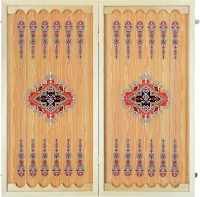 Нарды + Шашки Сирия Тигр большие (Россия, дерево, 60 см), Partida