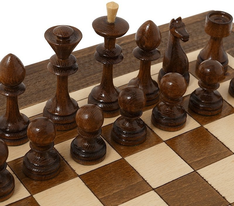 Шахматы + Нарды резные 40, Haleyan