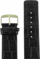 Ремешки velengton 24 черн croco зол заст