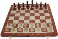 Шахматы "Торнамент-6" 52 см маркетри, Madon (деревянные, Польша)