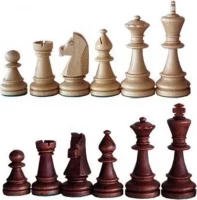 Шахматы "Торнамент-6" 52 см маркетри, Madon (деревянные, Польша)