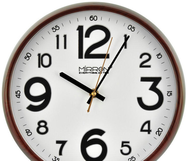 Настенные часы mirron p2513a-1 ДКБ