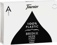 Карты "Fournier №2826 (2 Jumbo Index) - Bridge Twin plastik case"