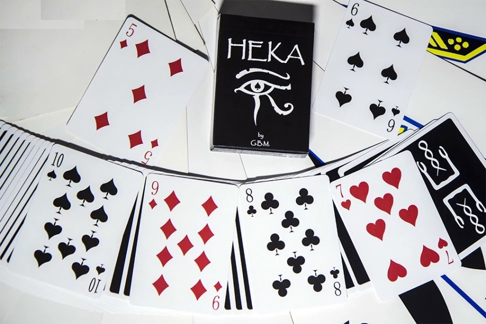 Карты "Heka Playing cards by Gabriel Borden Standard index"
