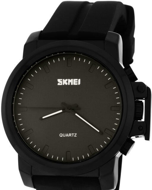 Skmei 1208PBK black silicone belt