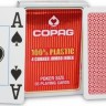 Карты "Copag 4 Corner Jumbo index" красная рубашка