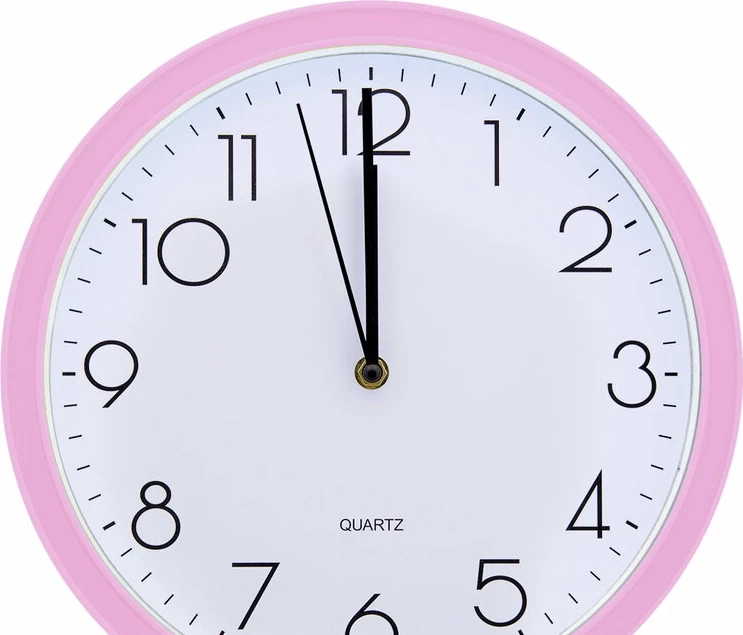 Настенные часы la minor 705 розовые